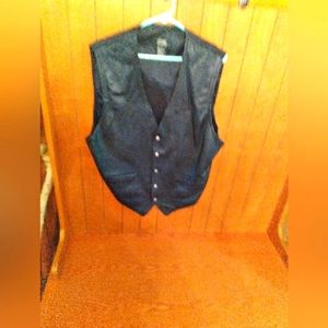 Vintage Stefano Man leather vest